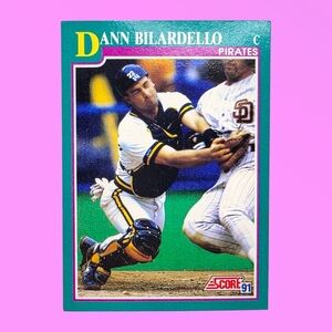 1991 Score Dann Bilardello Pittsburgh Pirates #659 Baseball Card